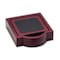 Dacasso Rosewood & Leather Coaster Set AG-8045 - alternate 1